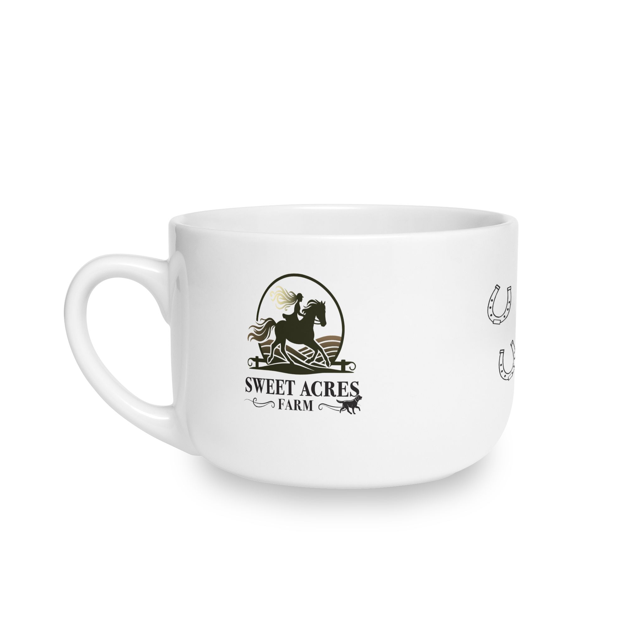 Sweet Acres Farm Ceramic Latte Mug, 25oz