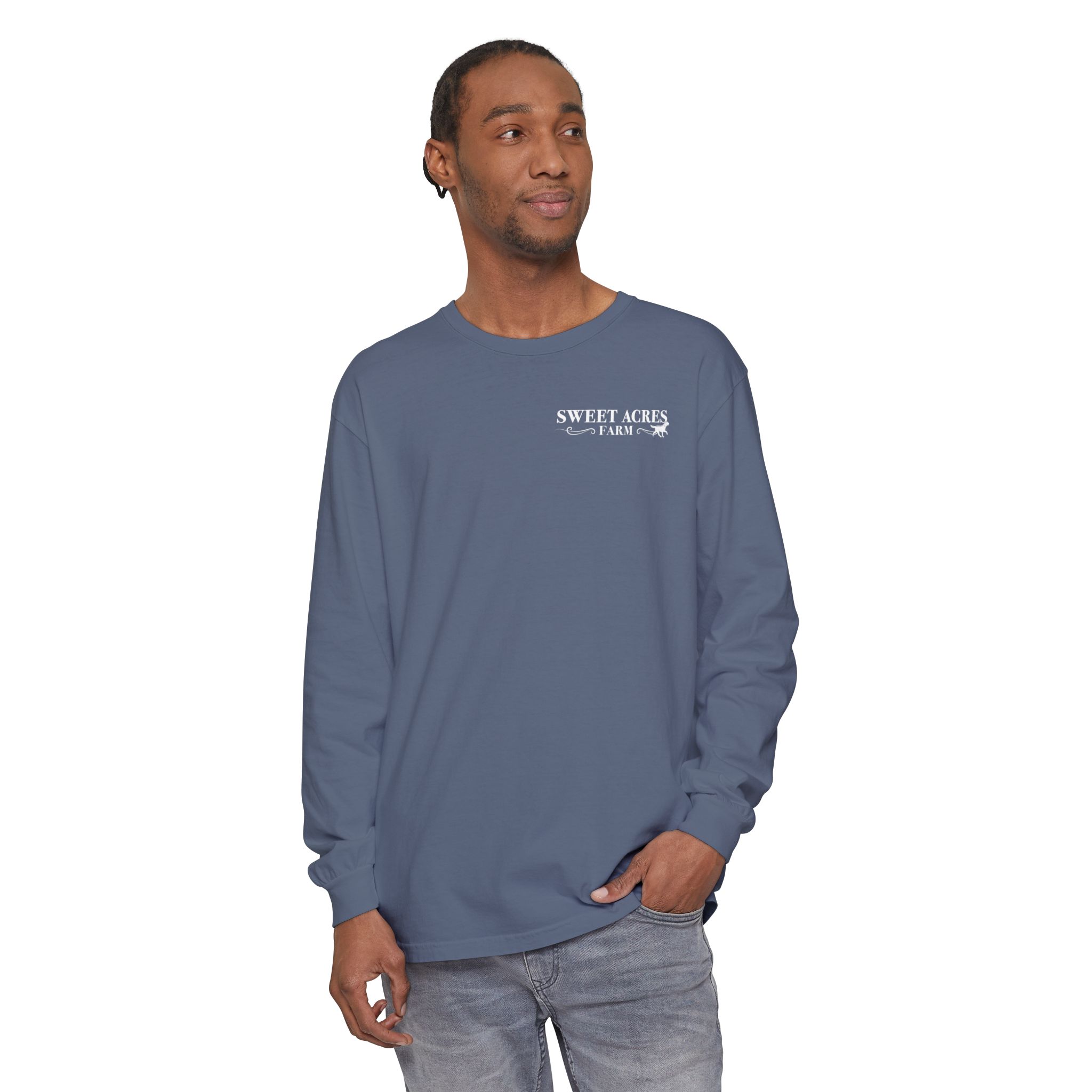 Sweet Acres Farm Unisex Long Sleeve T-Shirt - Image 3