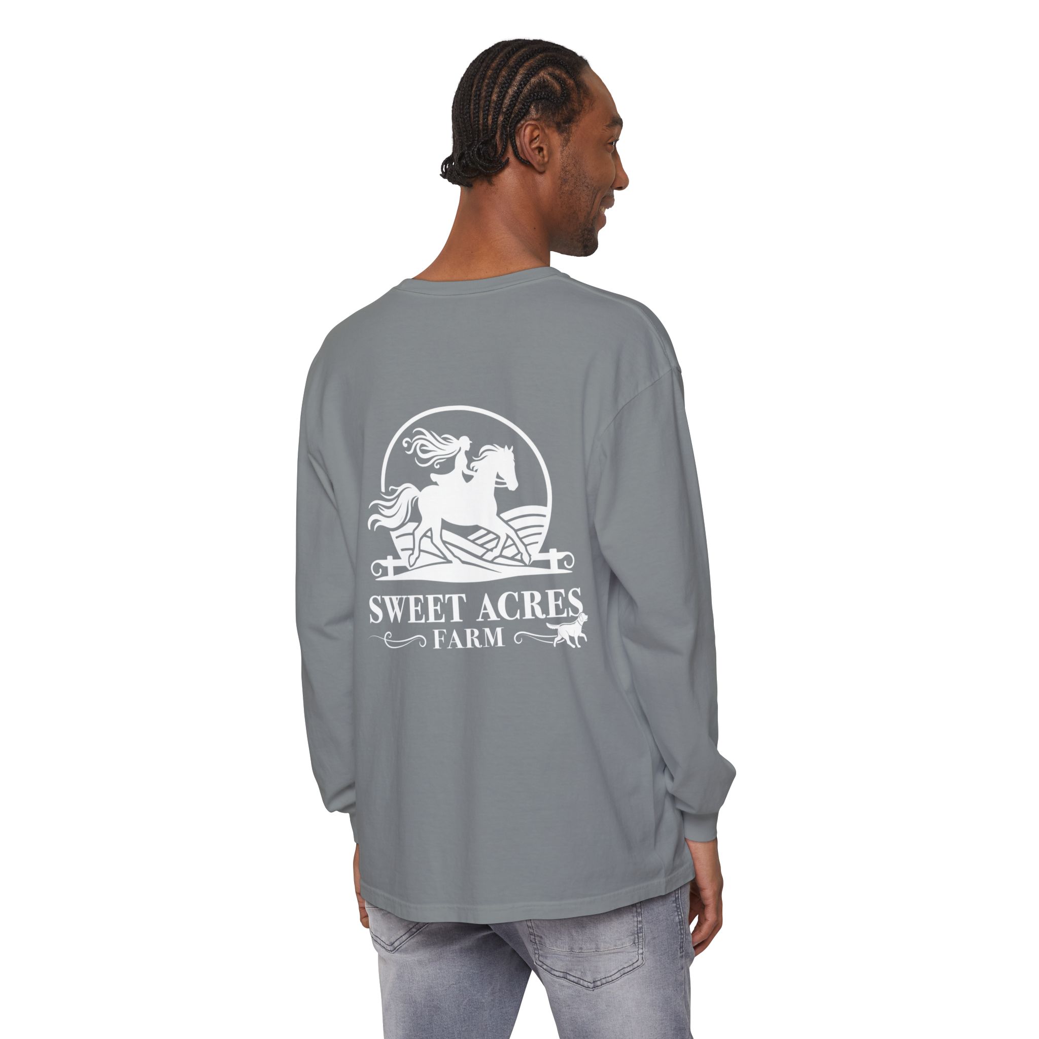 Sweet Acres Farm Unisex Long Sleeve T-Shirt - Image 12