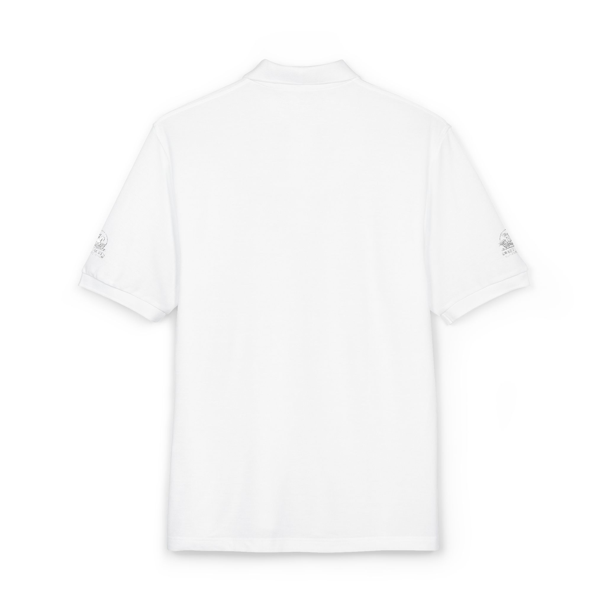 Sweet Acres Farm Unisex Polo, White Logo - Image 7
