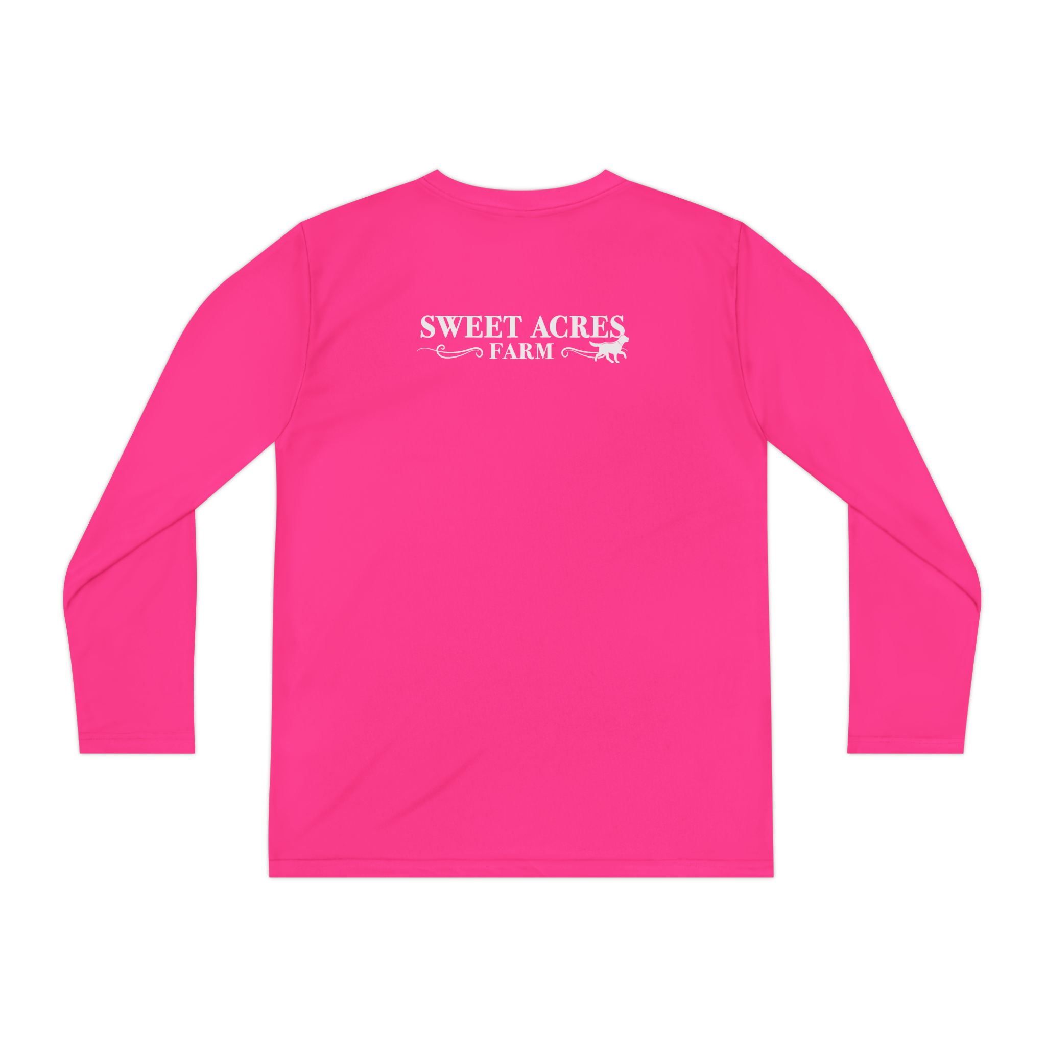 Sweet Acres Farm Youth Long Sleeve Tee — 'Out of Bounds' Surf/Skate Competitor Shirt - Image 6