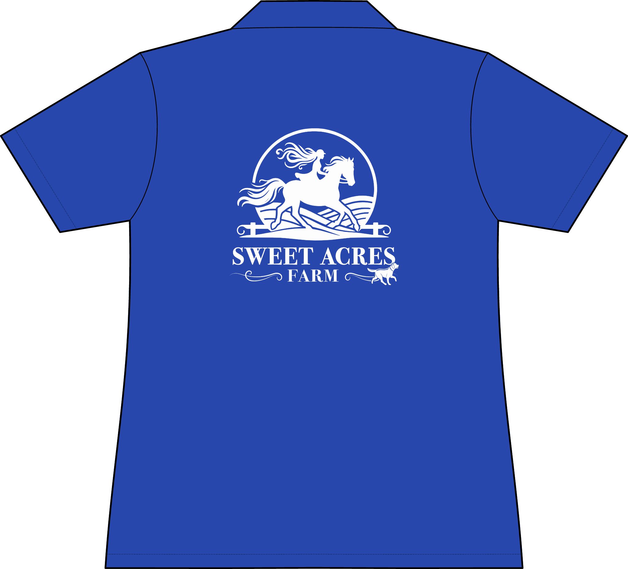 Sweet Acres Farm Women's Polo Shirt - Image 3