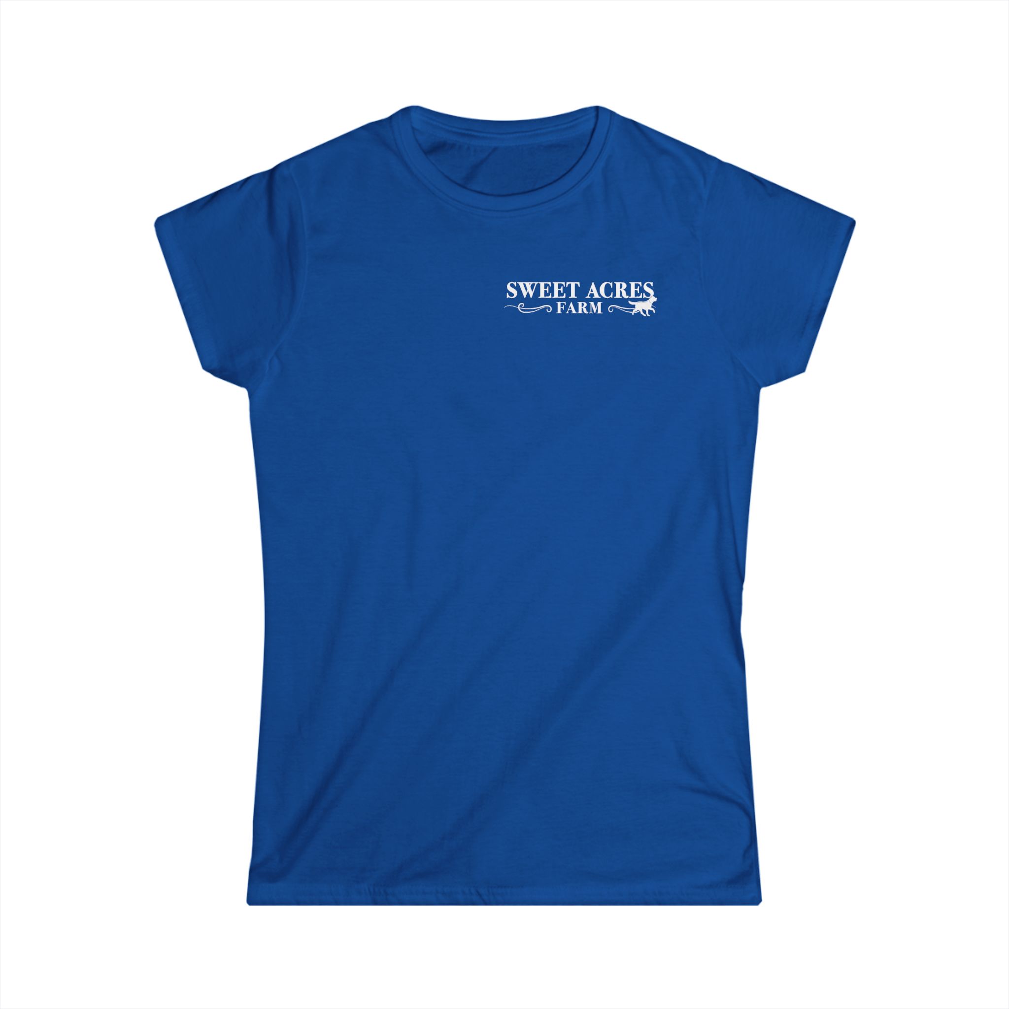 Sweet Acres Farm Women's Softstyle Classic Crewneck T-Shirt