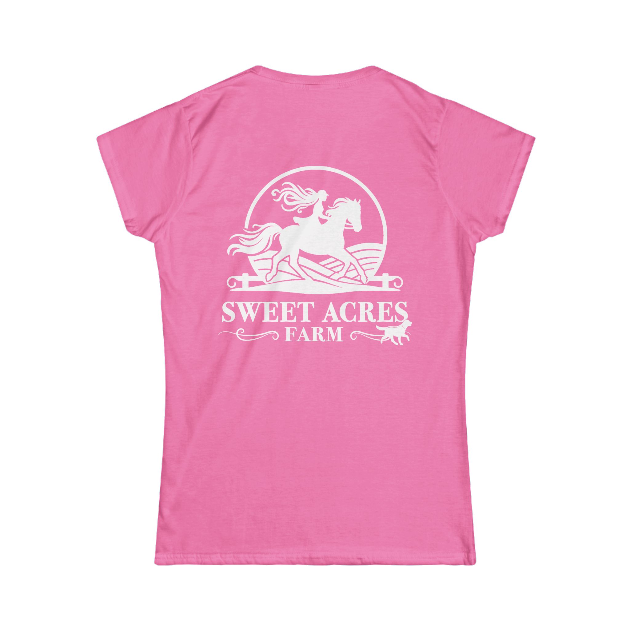 Sweet Acres Farm Women's Softstyle Classic Crewneck T-Shirt - Image 28