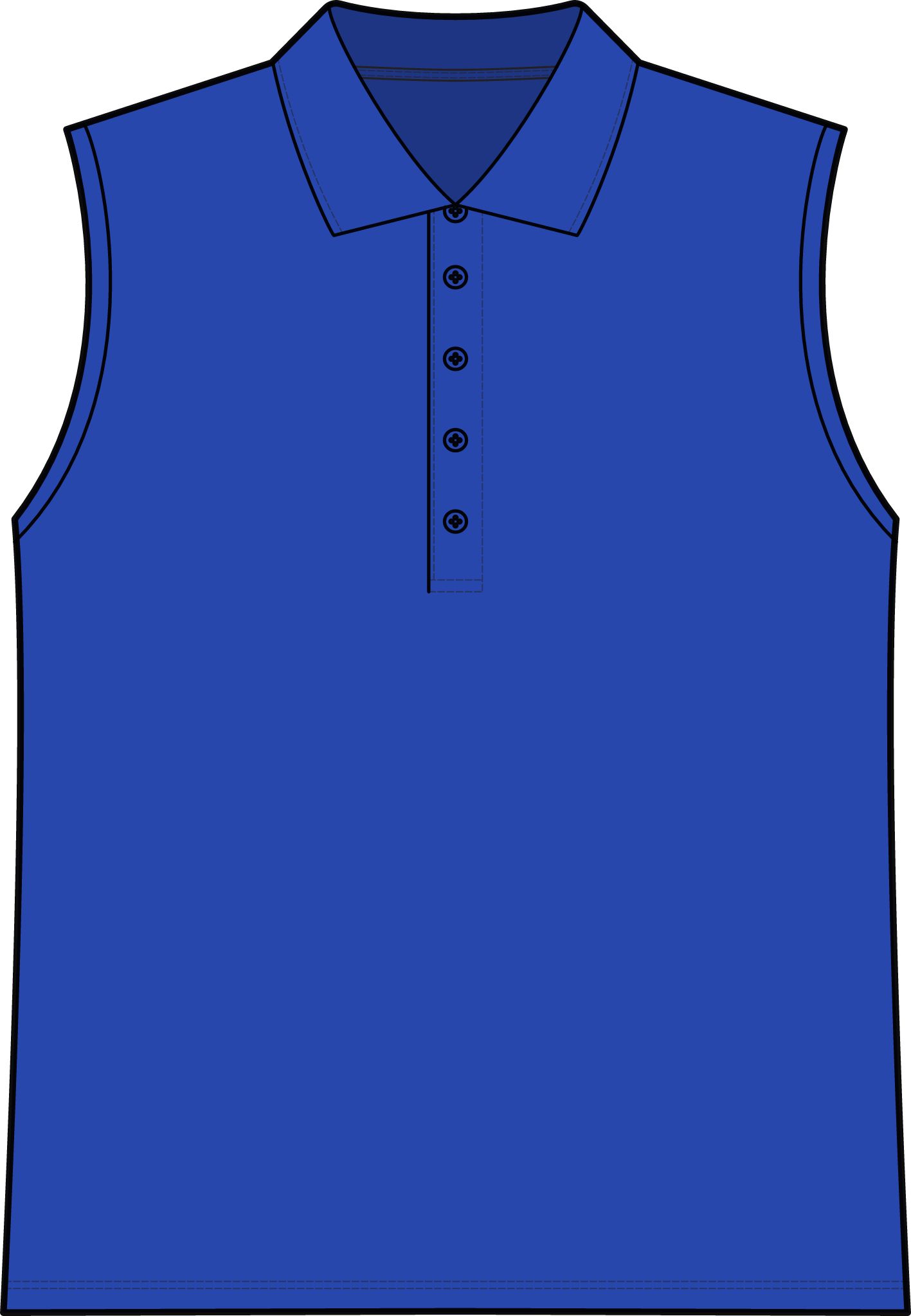Sweet Acres Farm Sleeveless Women's Polo – UV Dry Zone Micro-Mesh (Embroidered Logo) - Image 2