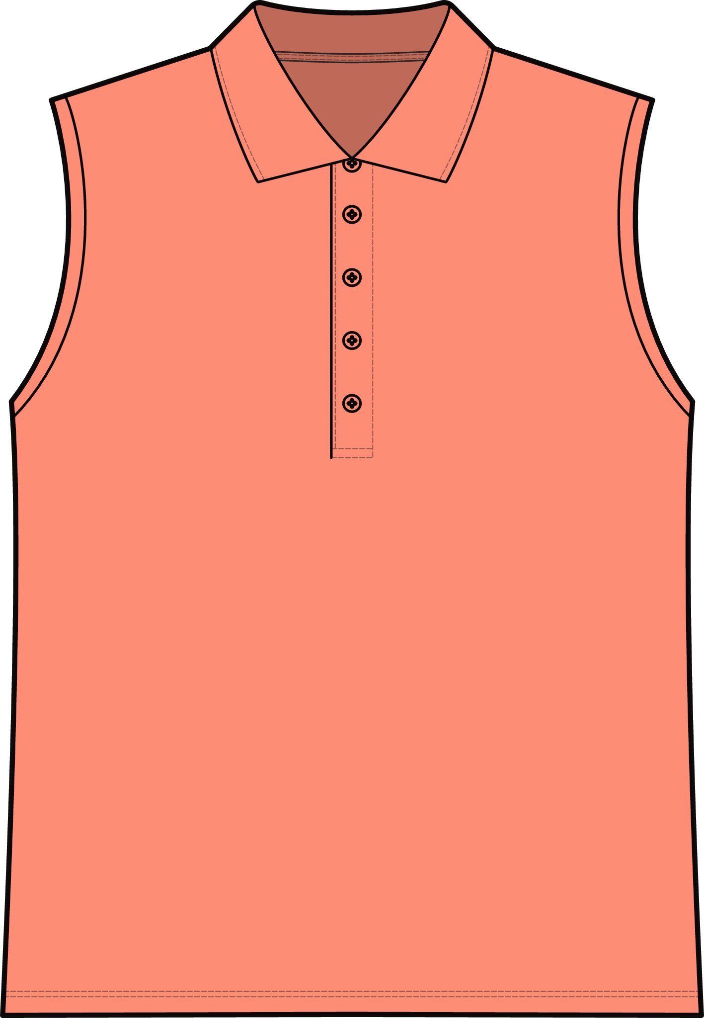 Sweet Acres Farm Sleeveless Women's Polo – UV Dry Zone Micro-Mesh (Embroidered Logo) - Image 5