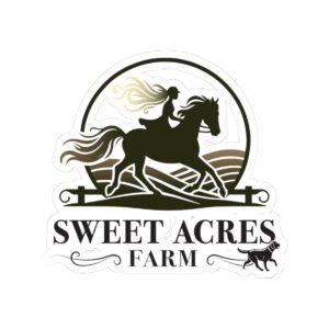 Sweet Acres Farm Kiss-Cut Stickers