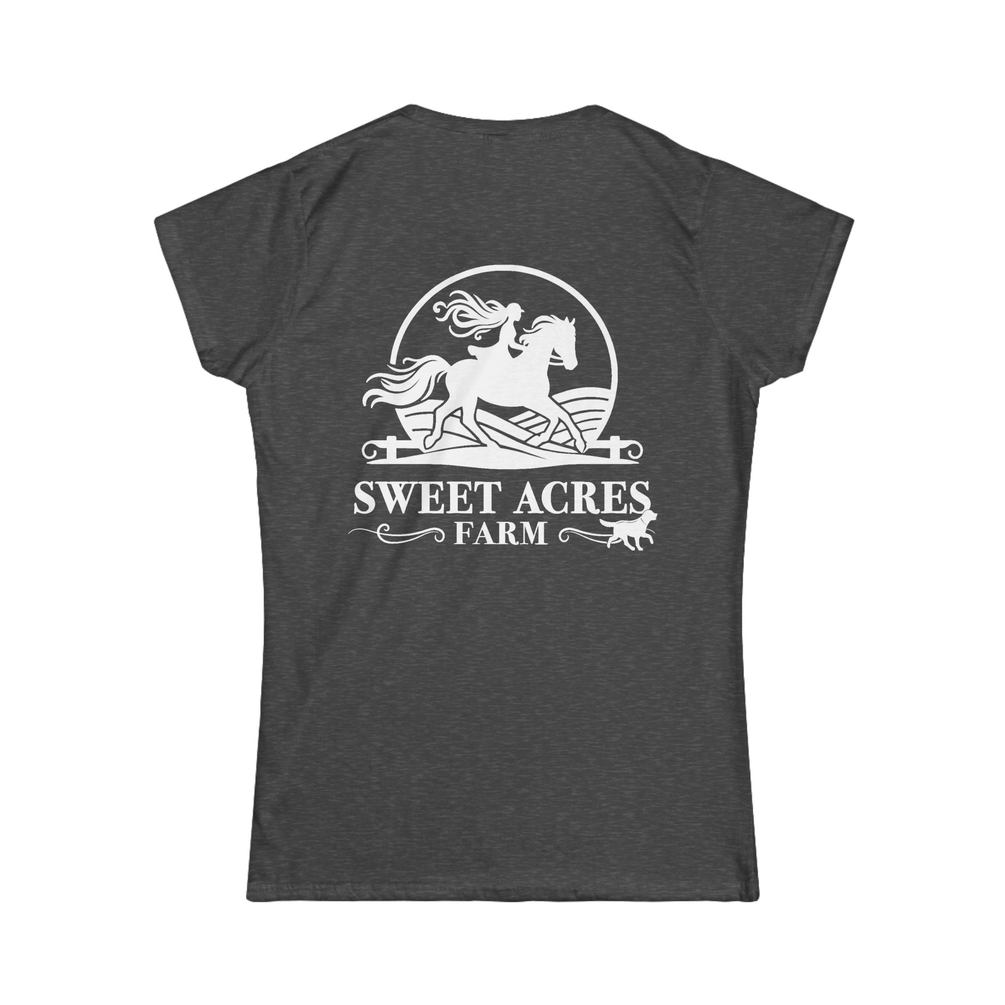 Sweet Acres Farm Women's Softstyle Classic Crewneck T-Shirt - Image 16