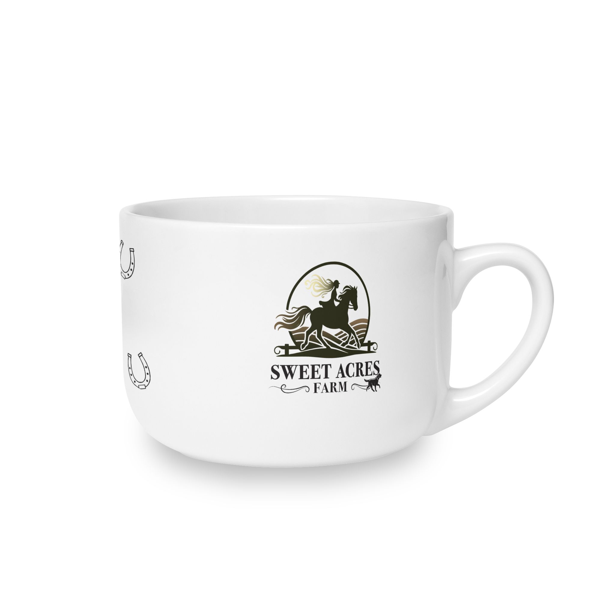 Sweet Acres Farm Ceramic Latte Mug, 25oz - Image 4