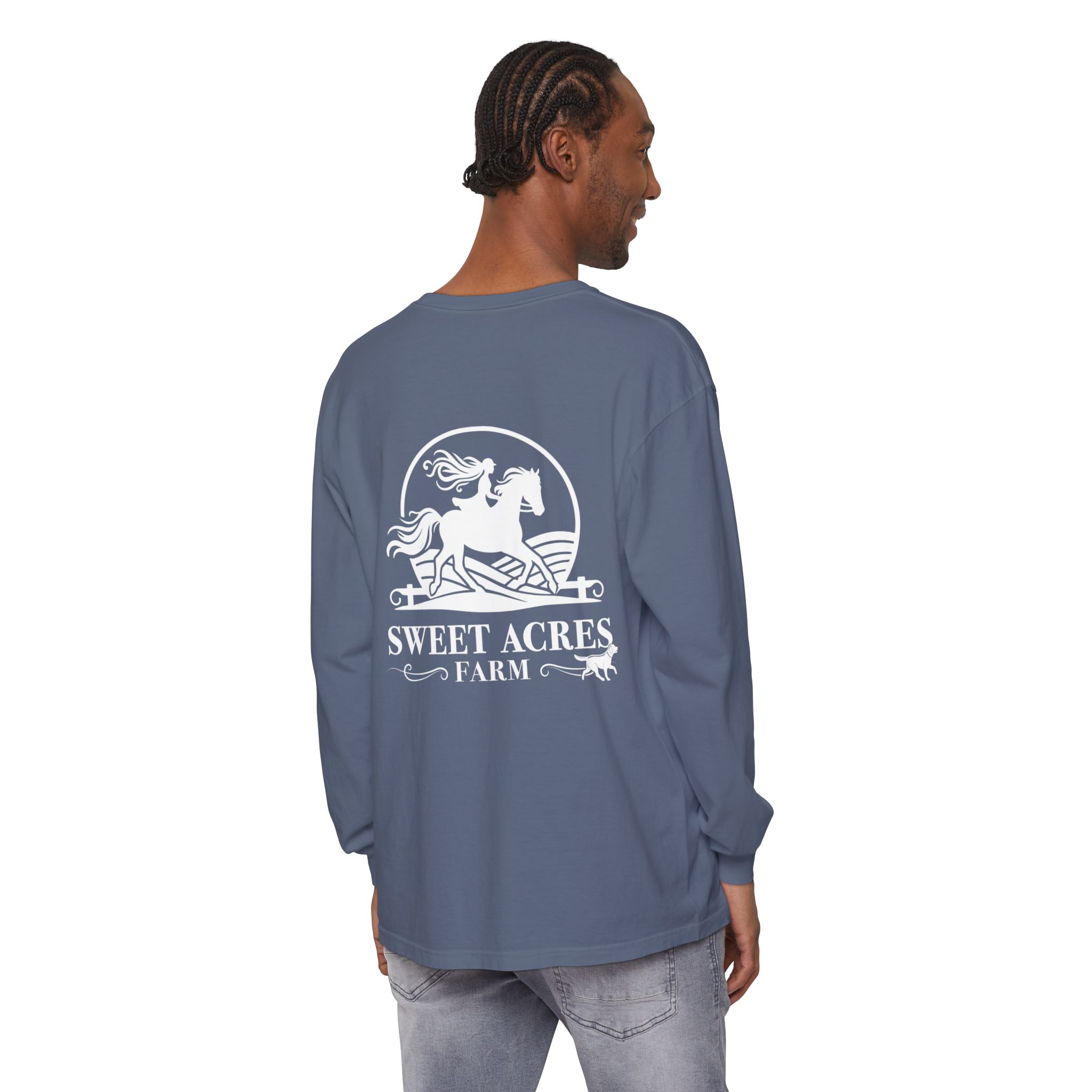 Sweet Acres Farm Unisex Long Sleeve T-Shirt - Image 4