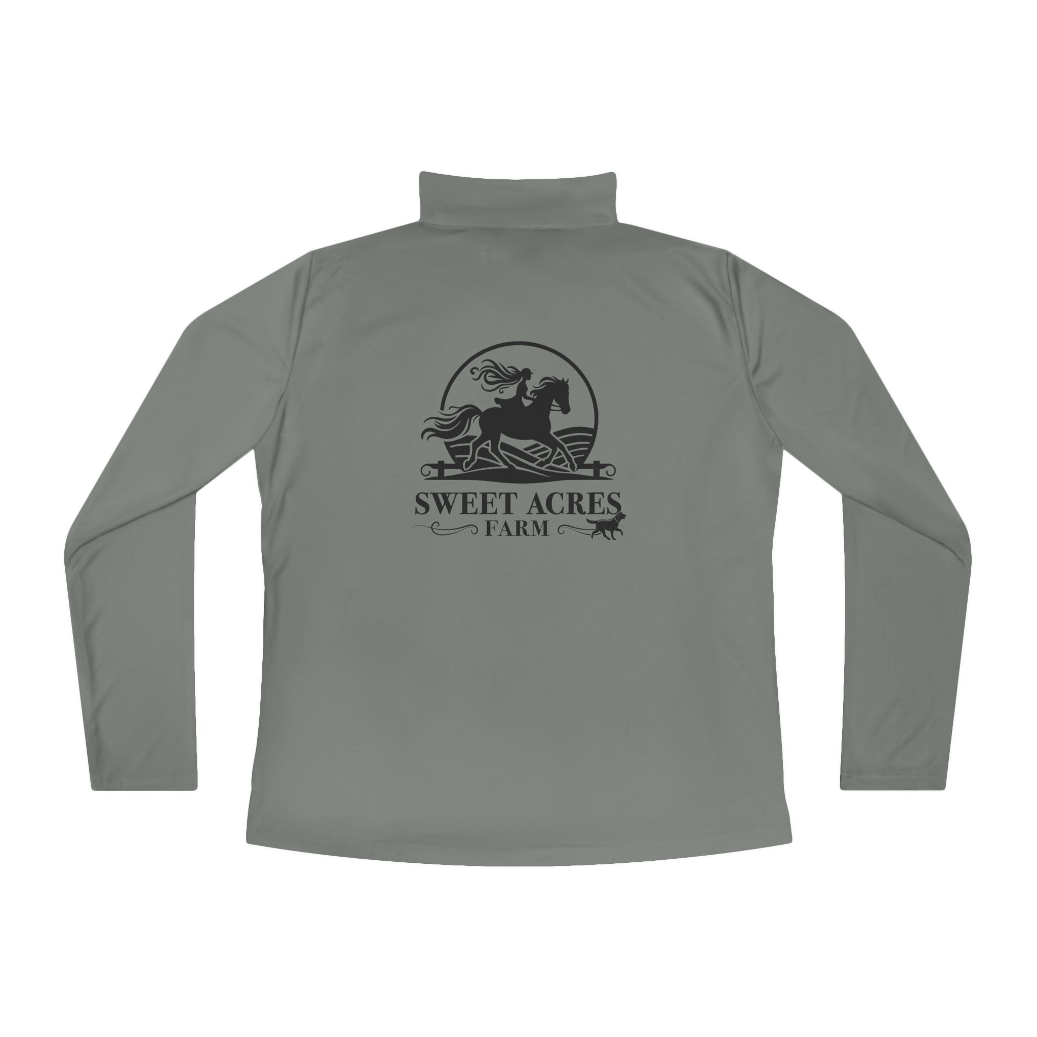 Sweet Acres Farm, Women's Quarter-Zip Pullover - Image 5