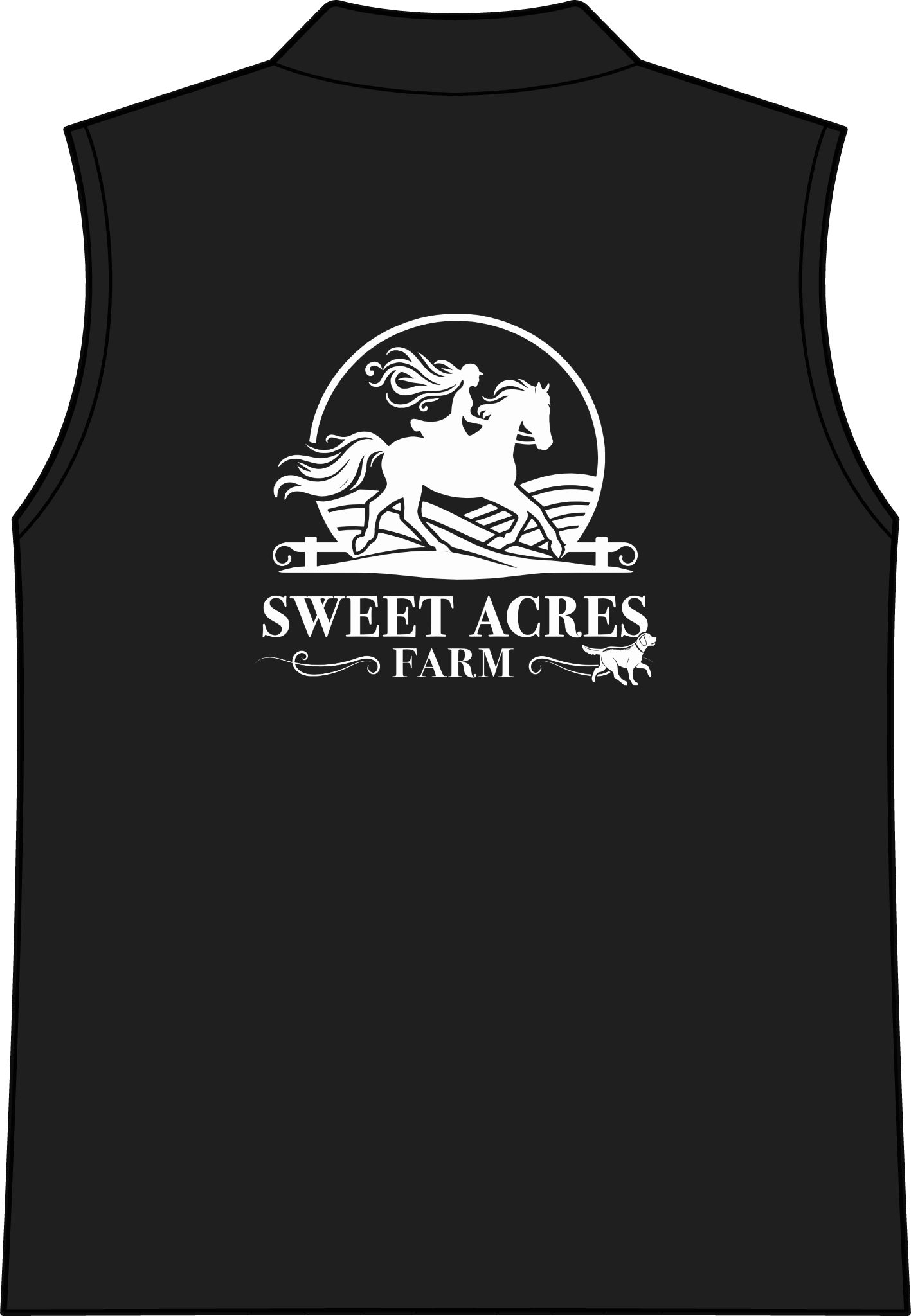 Sweet Acres Farm Sleeveless Women's Polo – UV Dry Zone Micro-Mesh (Embroidered Logo) - Image 9
