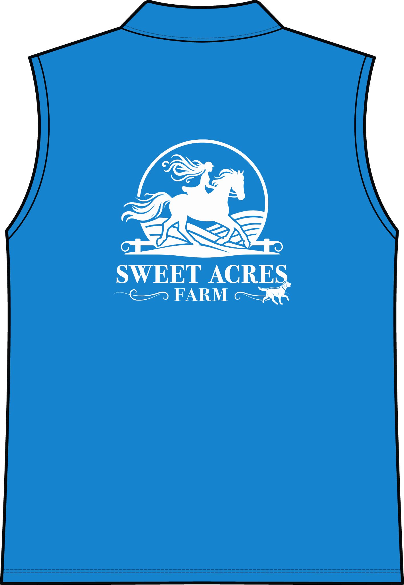 Sweet Acres Farm Sleeveless Women's Polo – UV Dry Zone Micro-Mesh (Embroidered Logo) - Image 12