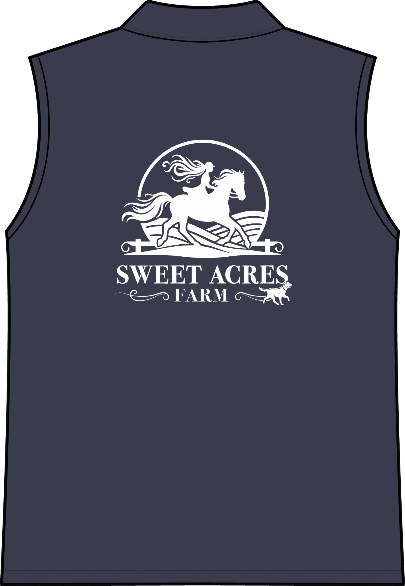 Sweet Acres Farm Sleeveless Women's Polo – UV Dry Zone Micro-Mesh (Embroidered Logo) - Image 15