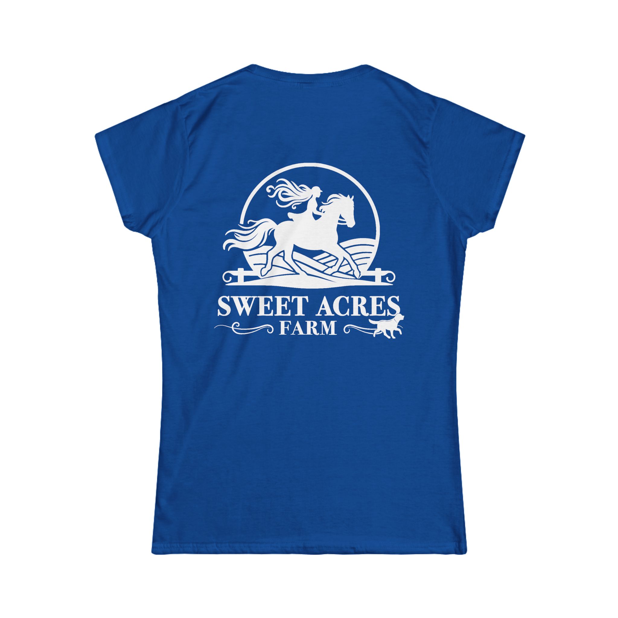 Sweet Acres Farm Women's Softstyle Classic Crewneck T-Shirt - Image 4