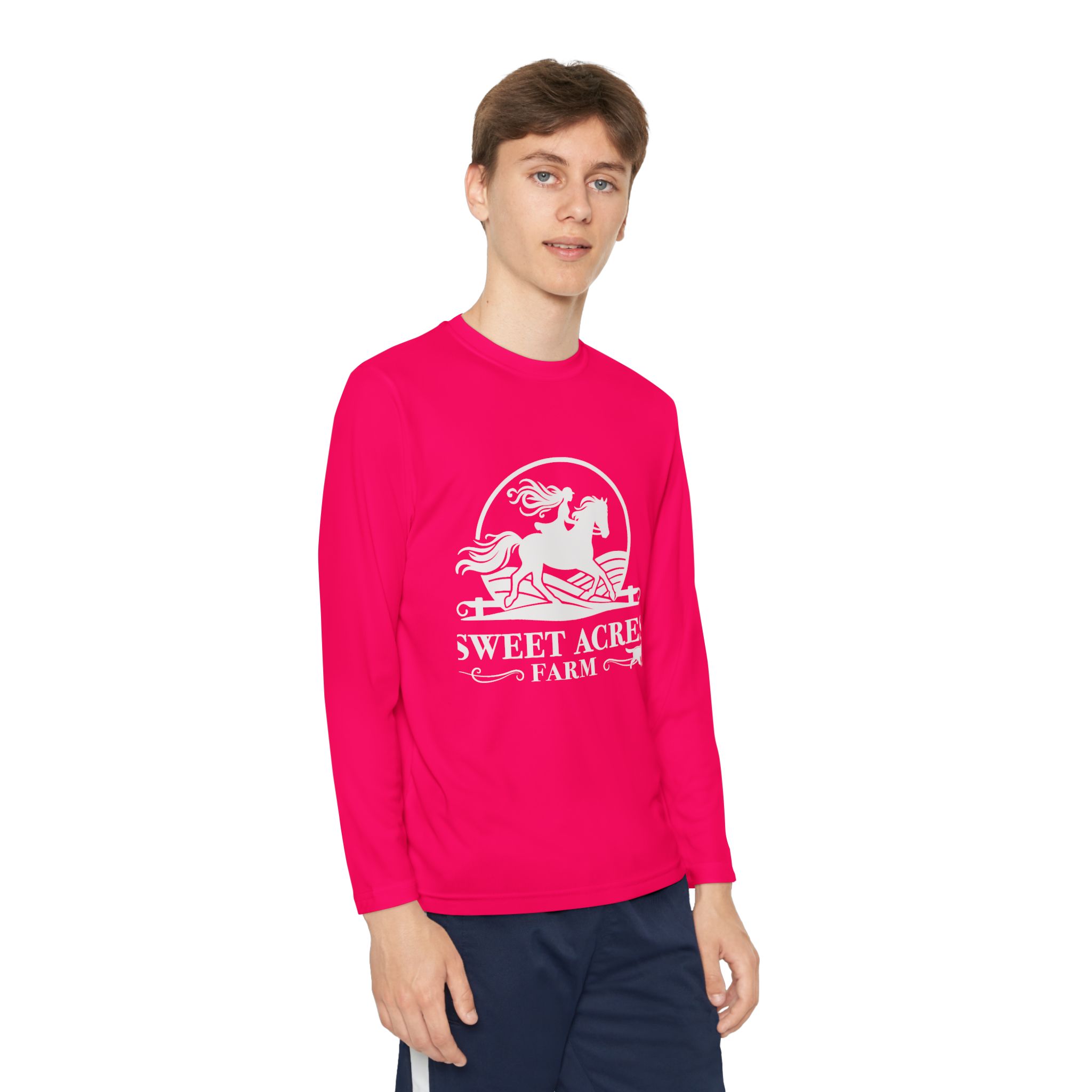Sweet Acres Farm Youth Long Sleeve Tee — 'Out of Bounds' Surf/Skate Competitor Shirt - Image 11