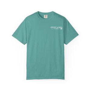 Sweet Acres Farm Unisex T-shirt, White Logo