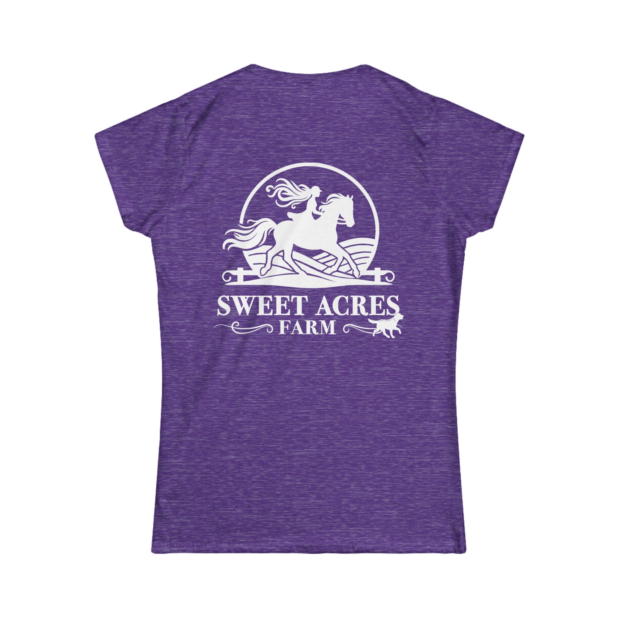 Sweet Acres Farm Women's Softstyle Classic Crewneck T-Shirt - Image 20