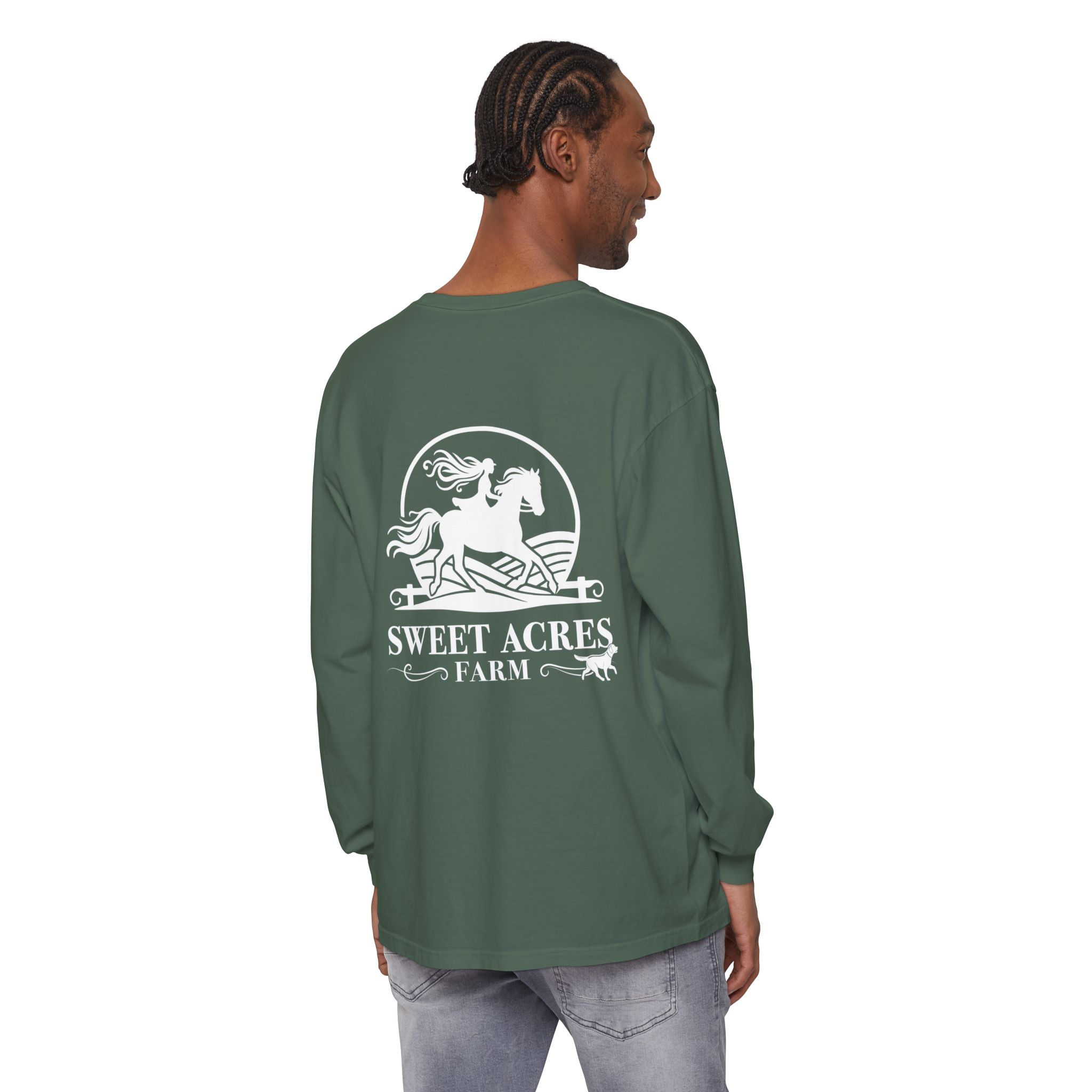 Sweet Acres Farm Unisex Long Sleeve T-Shirt - Image 8