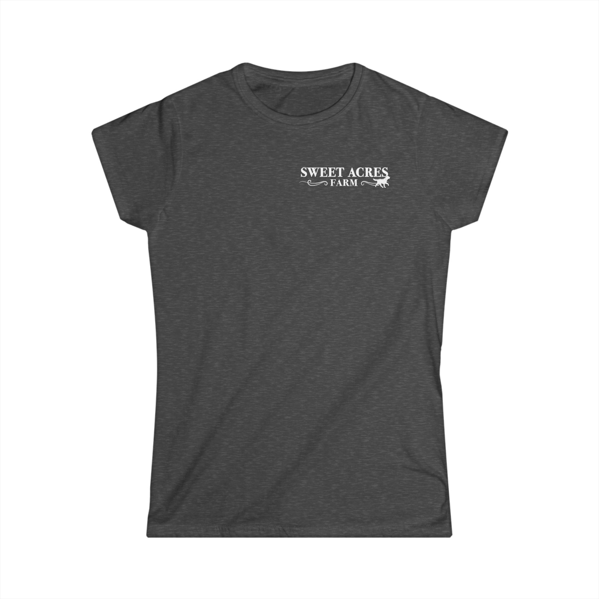 Sweet Acres Farm Women's Softstyle Classic Crewneck T-Shirt - Image 15