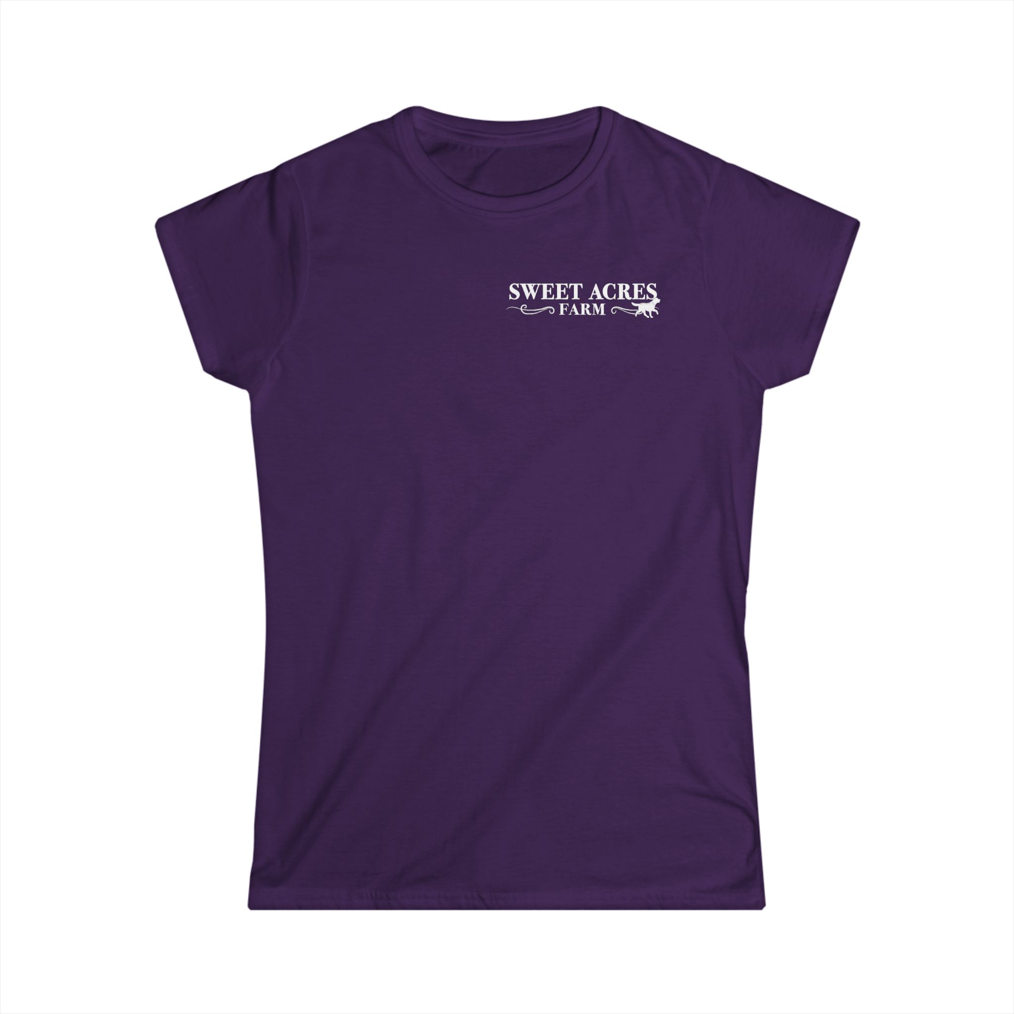 Sweet Acres Farm Women's Softstyle Classic Crewneck T-Shirt - Image 23