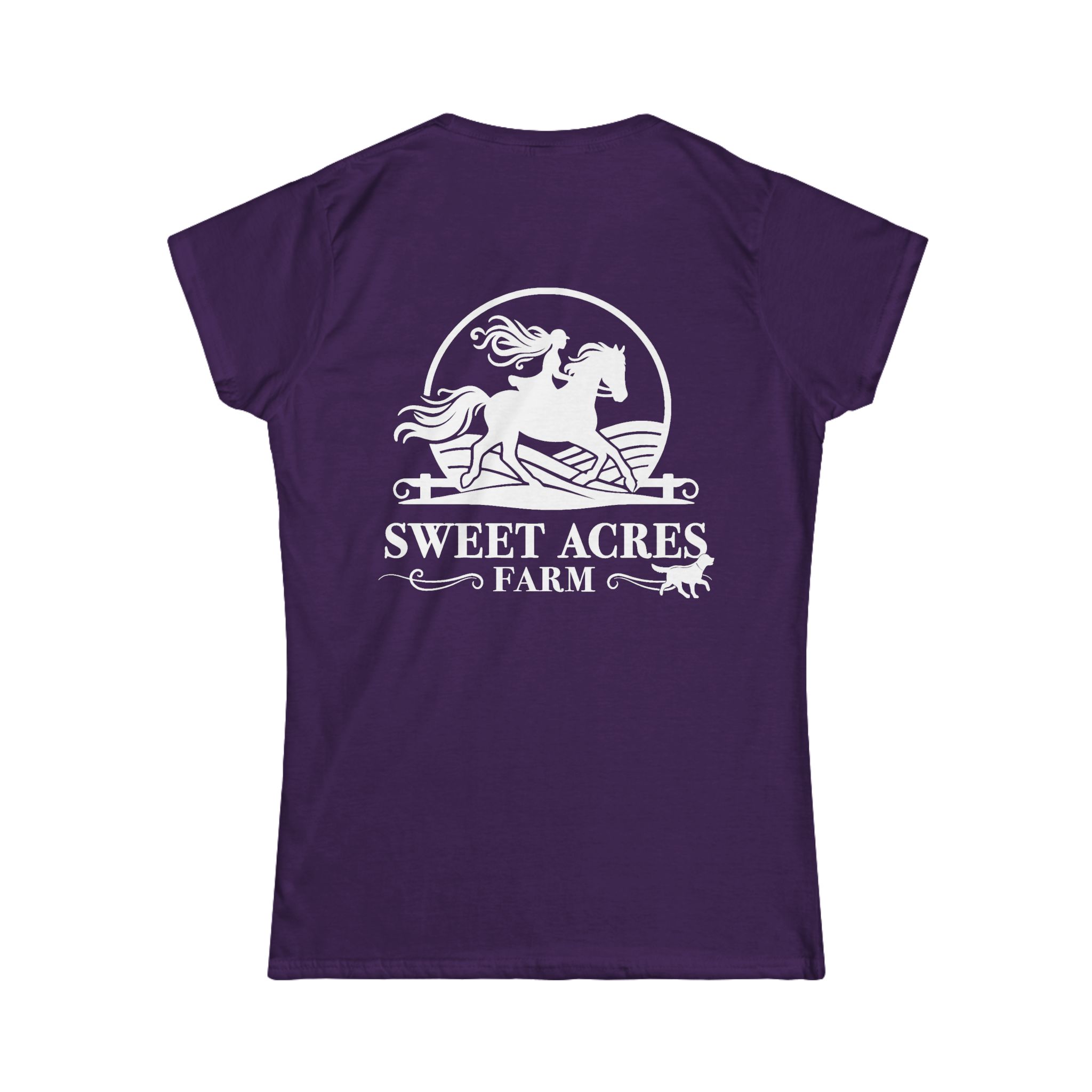 Sweet Acres Farm Women's Softstyle Classic Crewneck T-Shirt - Image 24
