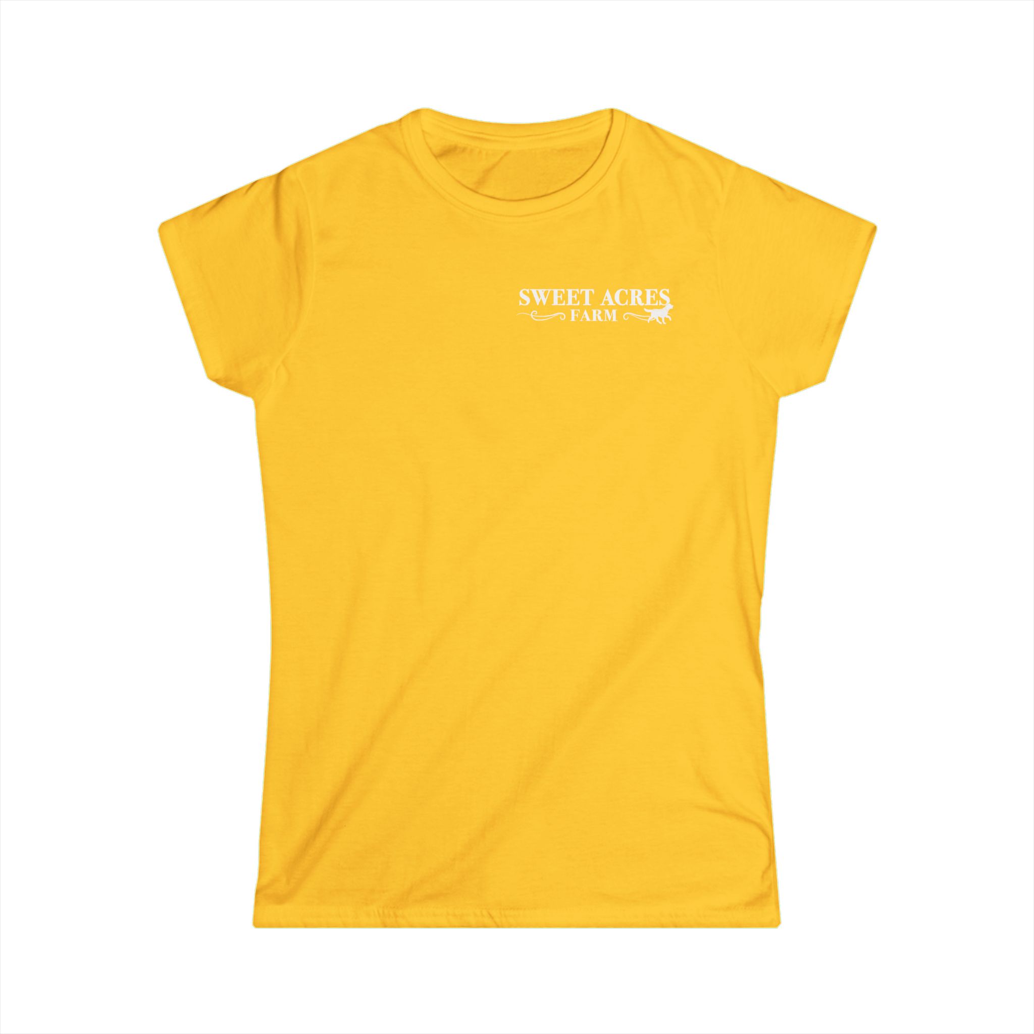 Sweet Acres Farm Women's Softstyle Classic Crewneck T-Shirt - Image 7