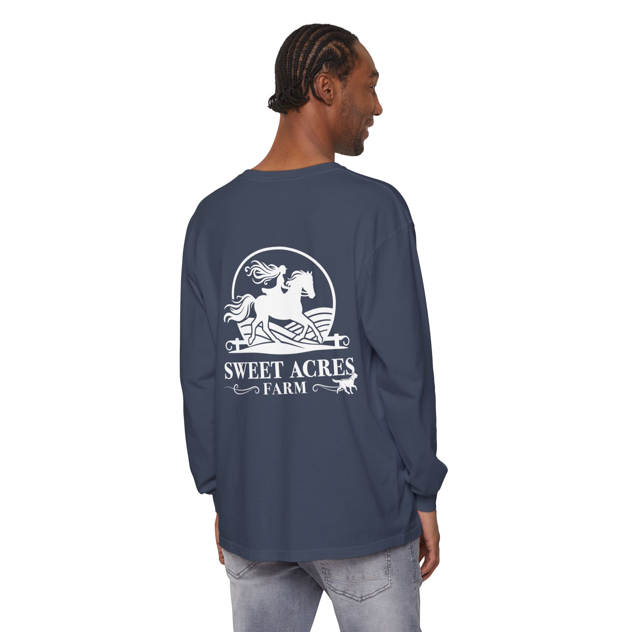 Sweet Acres Farm Unisex Long Sleeve T-Shirt - Image 16
