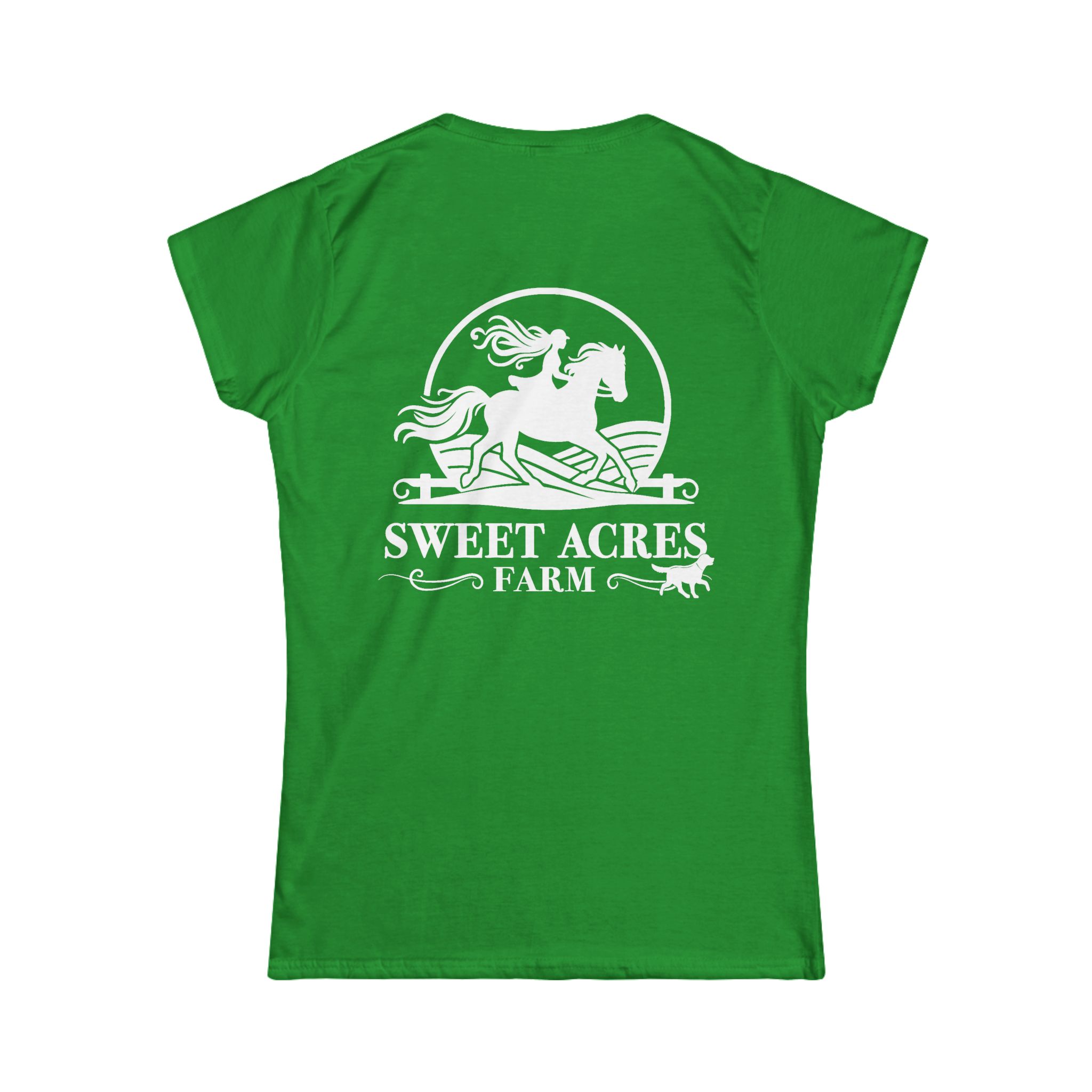 Sweet Acres Farm Women's Softstyle Classic Crewneck T-Shirt - Image 12